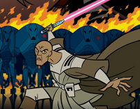 Star Wars: The Clone Wars Animated Posters