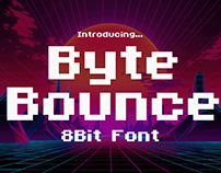 ByteBounce – 8Bit Pixel Font