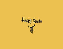 Happy Pasta 樂活輕食館 品牌視覺改造