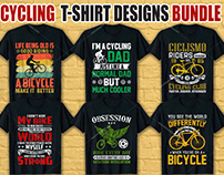 Cycling T Shirt Design Bundle