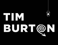 Tim Burton website concept