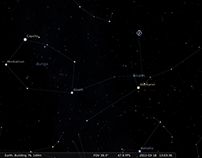 Pleiades-Taurus-Stellarium