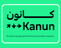 Kanun - Signage Typeface