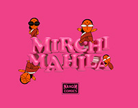 Mirchi Mahila Character Design