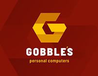 Gobble's Personal Computers Branding