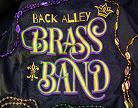 Back Alley Brass Band: Mardi Gras shirt