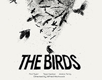 "The Birds" alternative movie poster