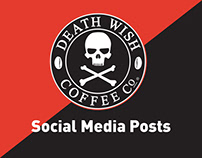 Death Wish Coffee Egypt - Social Media Posts