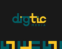 Logo design for DigTic Media marketing company