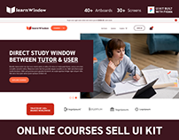 LearnWindow - Online Course Selling Figma Template