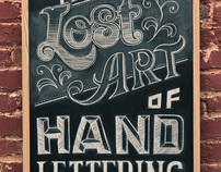 The Lost Art of Hand Lettering