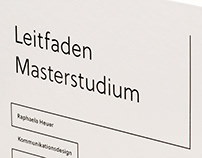 Folder system at the beginning of my Master's programme