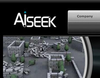 Aiseek, logo and web site design
