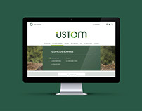 USTOM - Brand design