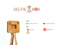 selfie box logo design