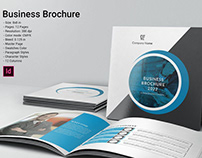 Minimal Business Square Bifold Brochure