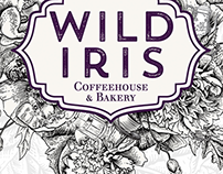 Wild Iris Coffeehouse Branding