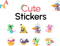 350 Cute Stickers