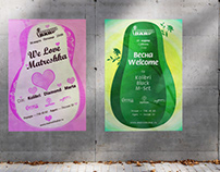 Posters for Matryoshka bar