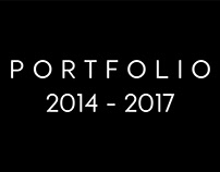 My portfolio 2014 - 2017