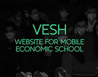 Website for Economic School "VESH"