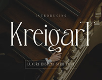 Kreigart Luxury Display Serif Font