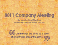 COMMERCIAL WORK - 2011 COMPANY MEETING