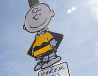 SPEED BUMP SIGNS... THAT BECAME CHARLIE BROWNS