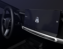 Mivon-E Automotive Concept UI/UX 2025