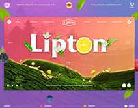 Lipton ( Leaf) Web-design