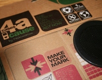 Cardboard speakers design