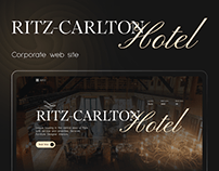 Ritz-Carlton : UX/UI Design | Hotel Website Design
