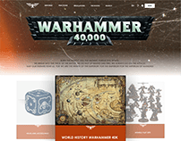 E-commerce desktop Warhammer 40k