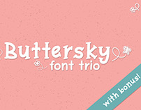 Buttersky Font Trio