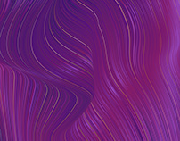 Abstract Wallpaper for Desktop and iPhone (Purple/Gold)
