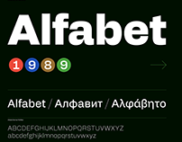 Alfabet – Multiscript Font Family