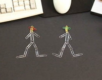 Paper Clips animation