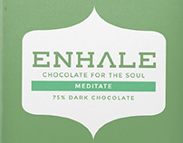 Enhale Chocolate Bar Packaging