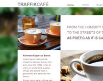 The Traffik Café Website Design