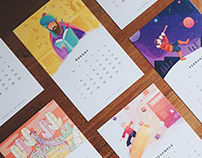 Paperpillar 2018 Calendar