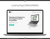 Landing Page IDMA EXPRESS