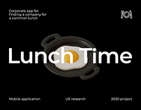 Lunch time . corporate app for common lunch