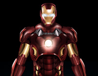 Iron Man - Ilustración digital