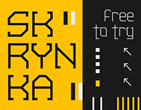 SK Skrynka — Free Font