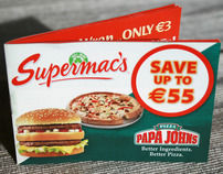 Supermac's & Papa John's Dual Branded