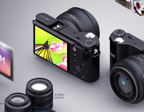 Samsung NX200 Camera Infographic