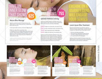 Trifold Brochure: Wellness & Spa
