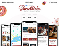 "Sweet Bake" Bakery Shop & Tutorial Tool UX Case Study