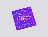 Free Square Hardcover Book Mockup