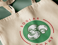BOGLAR CHAMP | rebranding | mushroom producer